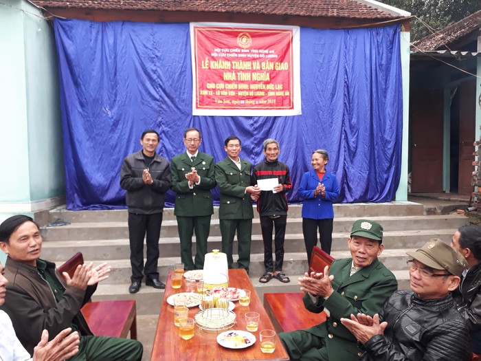Cựu chiến binh Đô Lương tiết kiệm xây nhà cho đồng đội